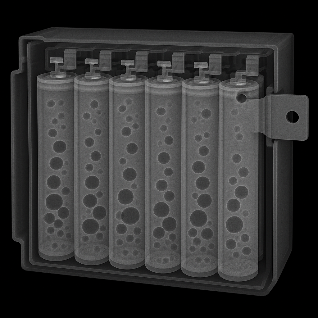 Battery Scanning Study: CT for EV Cells, Modules & Packs—Finding Voids, Weld & Tab Defects