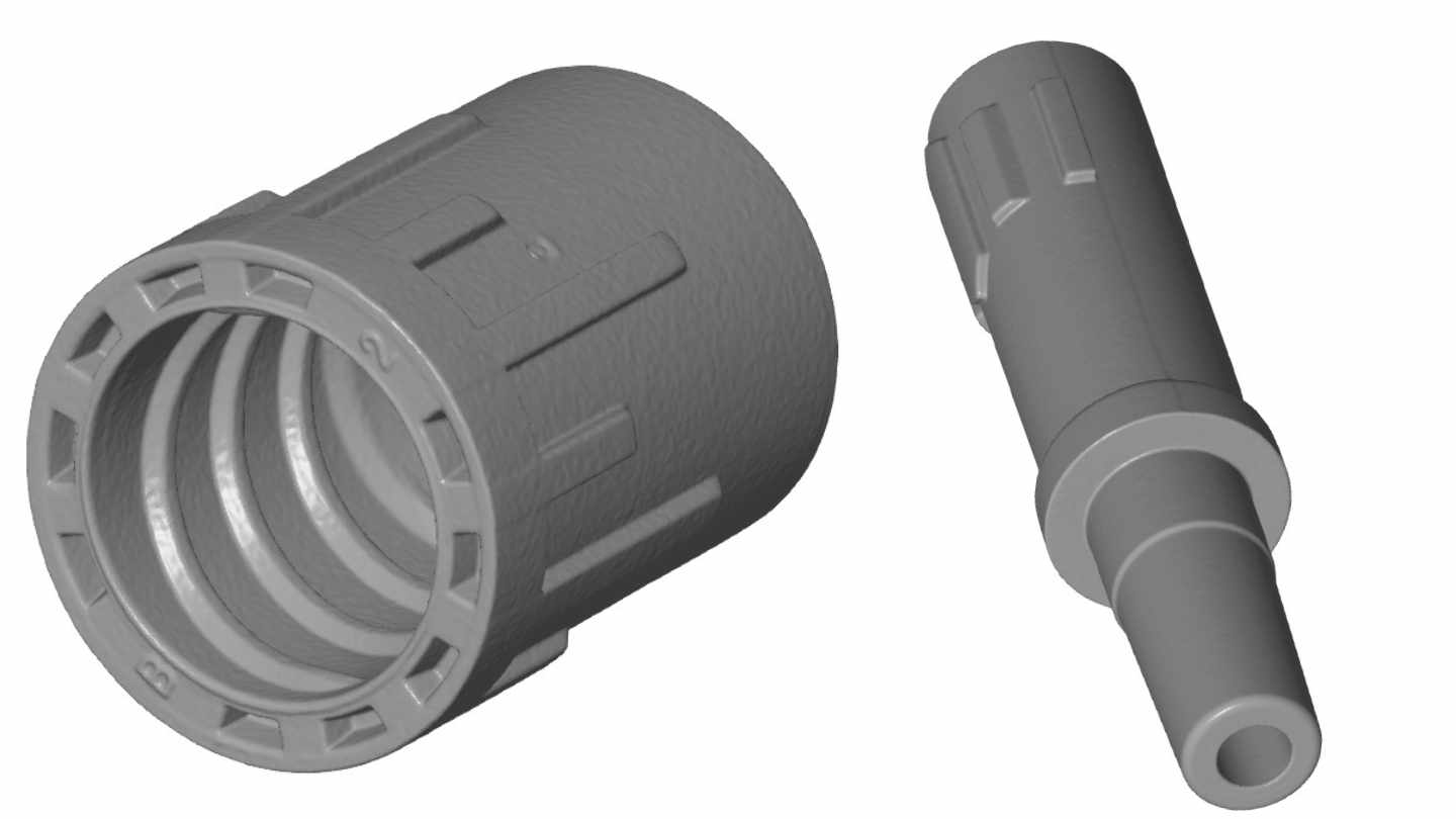 ISO 80369-7 Dimensional Inspection of a Medical Device Luer Assembly