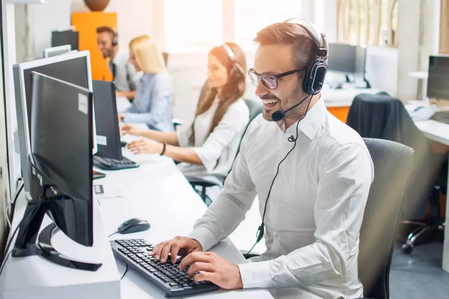 IT specialists providing managed IT support