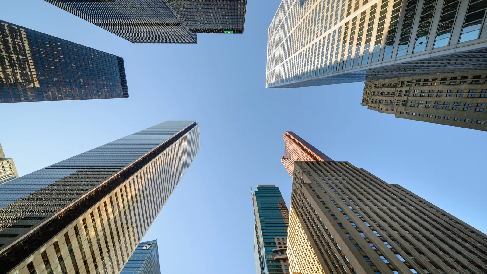 A financial services office where staff reach line-of-business applications through controlled access