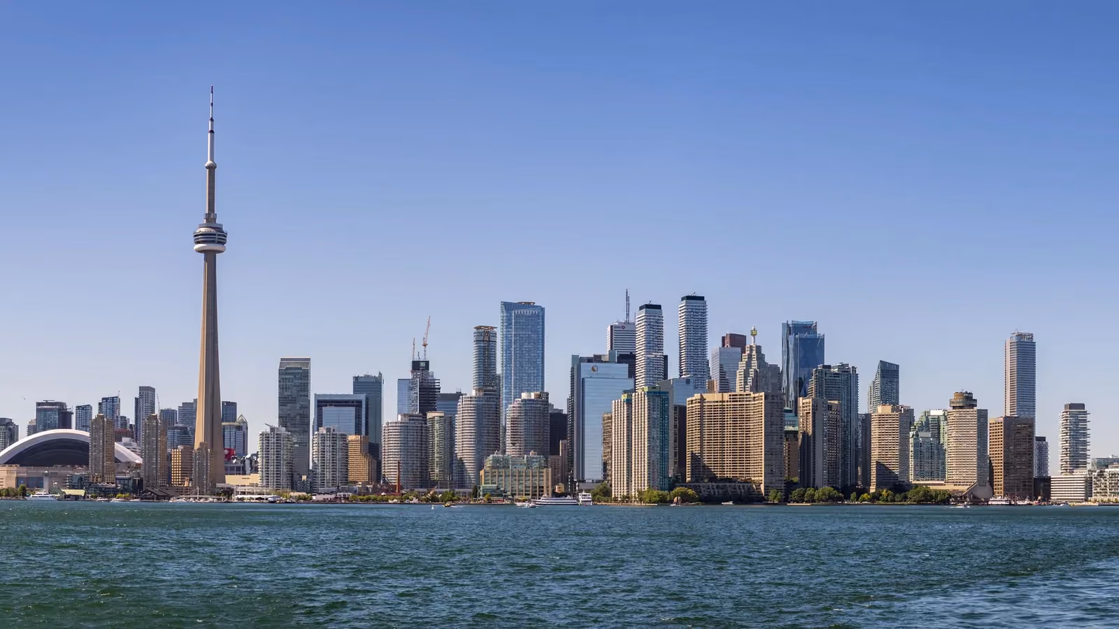 Toronto skyline and waterfront