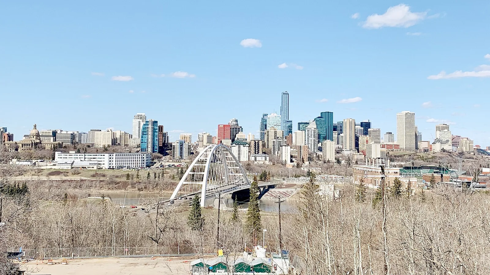Downtown Edmonton skyline