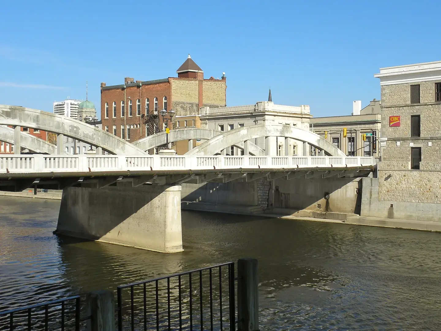 Bridge over the Grand River in Galt, Cambridge