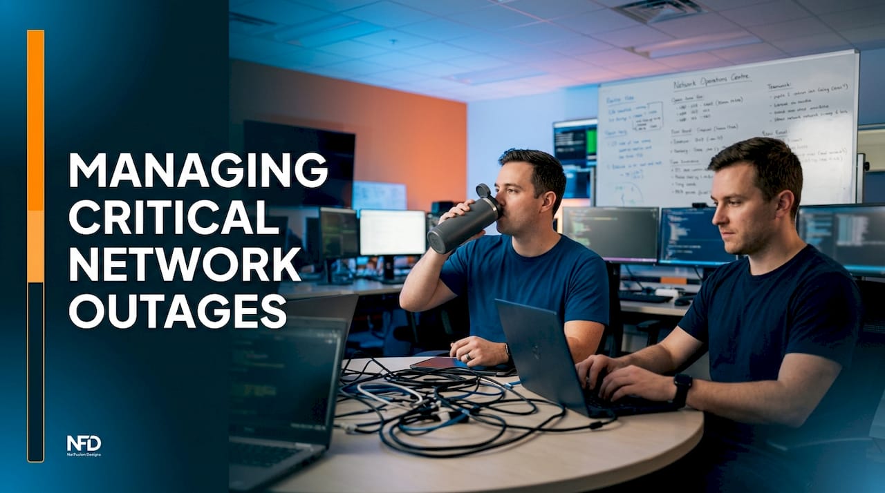 NOC engineers monitoring network infrastructure
