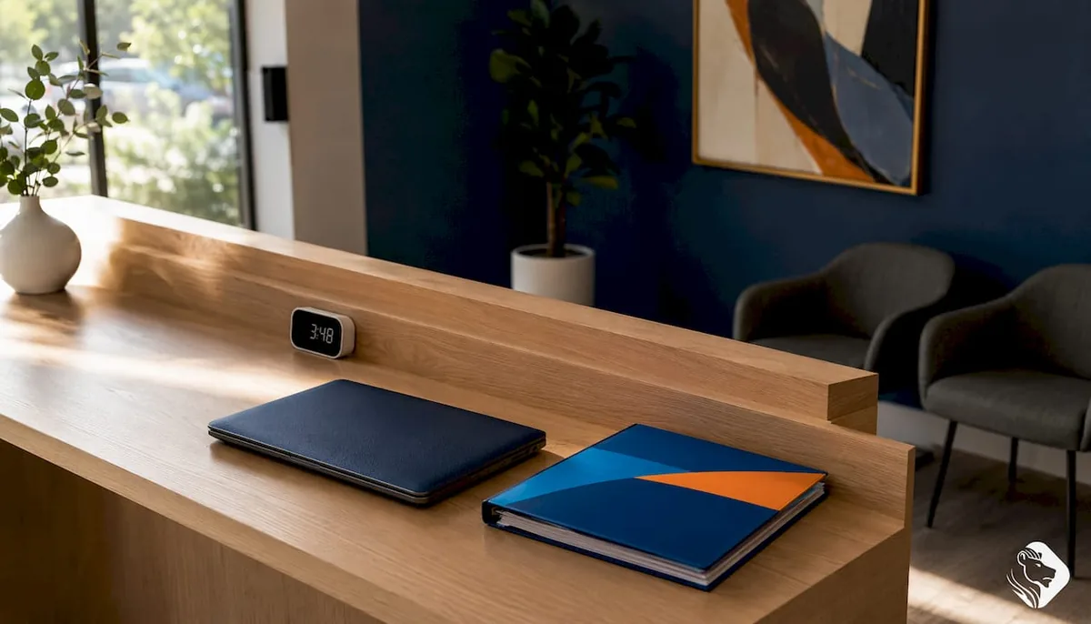 Dental IT support themed workspace with NFD style