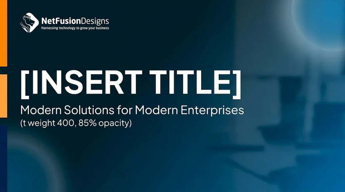 NetFusion Designs blog header for IT co managed support
