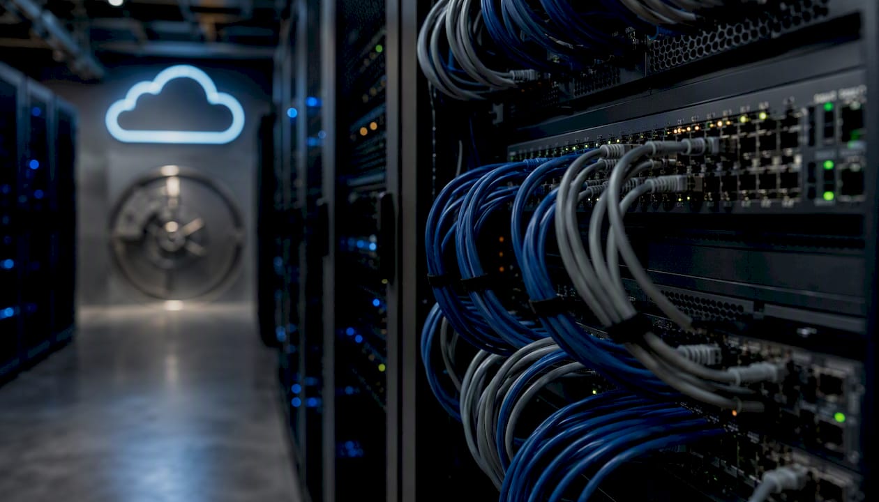 Hybrid cloud data centre equipment