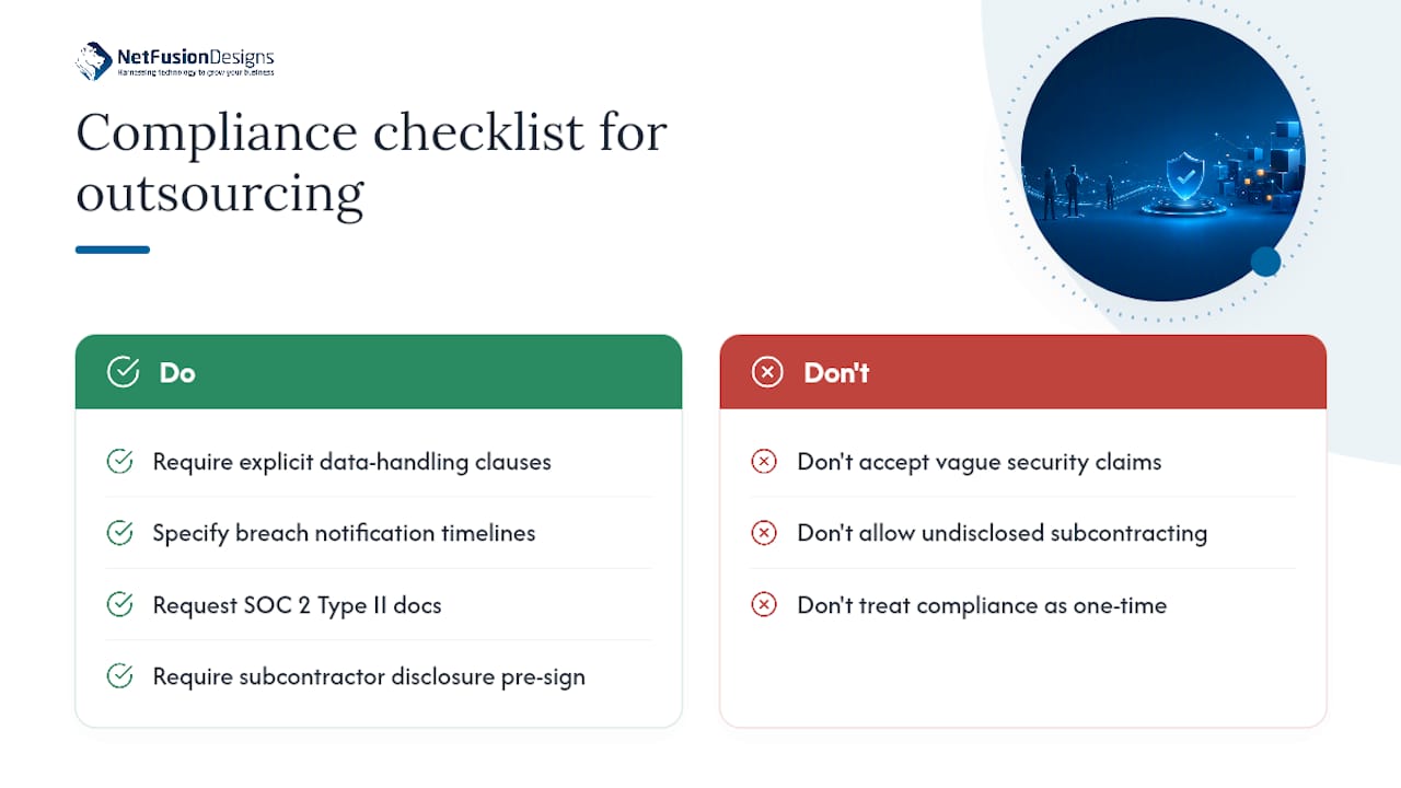 Regulatory compliance considerations you cannot skip — overview diagram