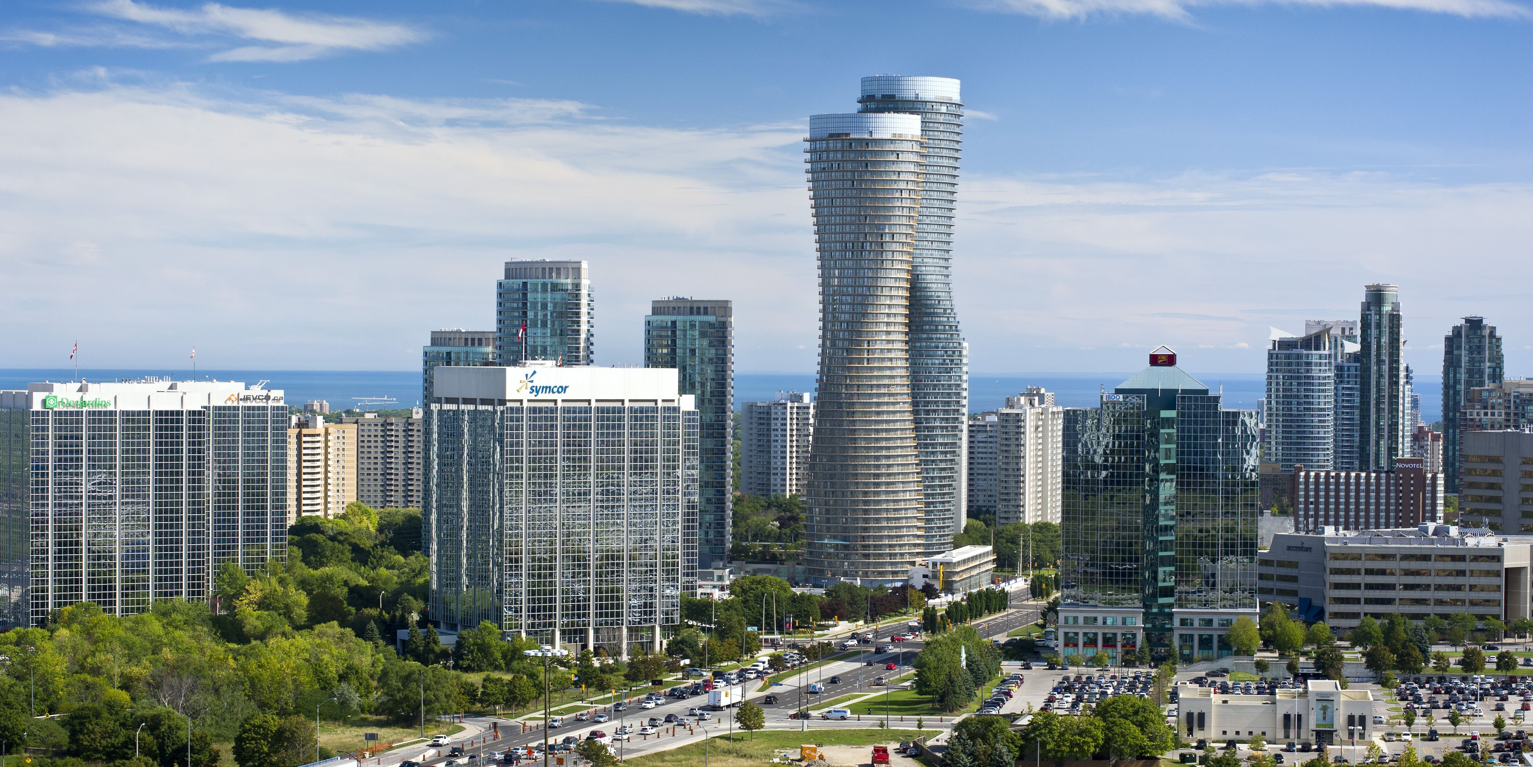 Toronto-area skyline - managed IT costs for Ontario businesses
