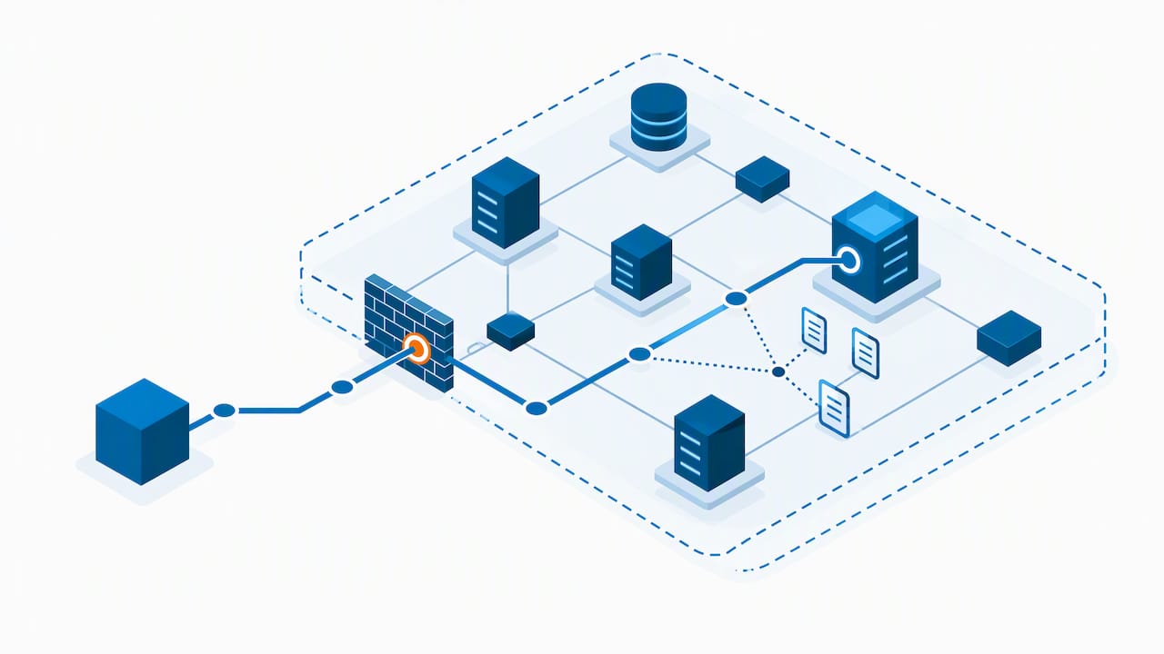 Illustrated test path reveals a system weakness