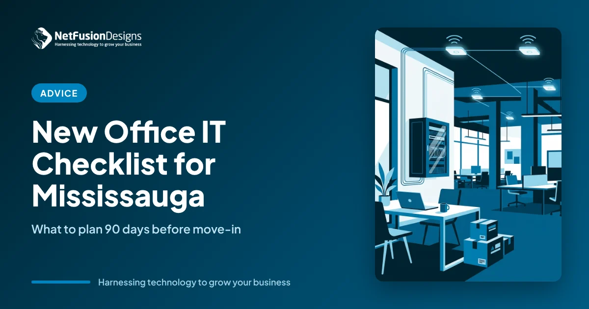 New Office IT Checklist: Opening an Office in Mississauga
