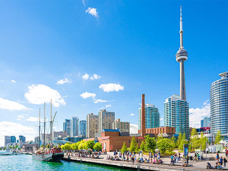 An illustration of two older adults getting into a car