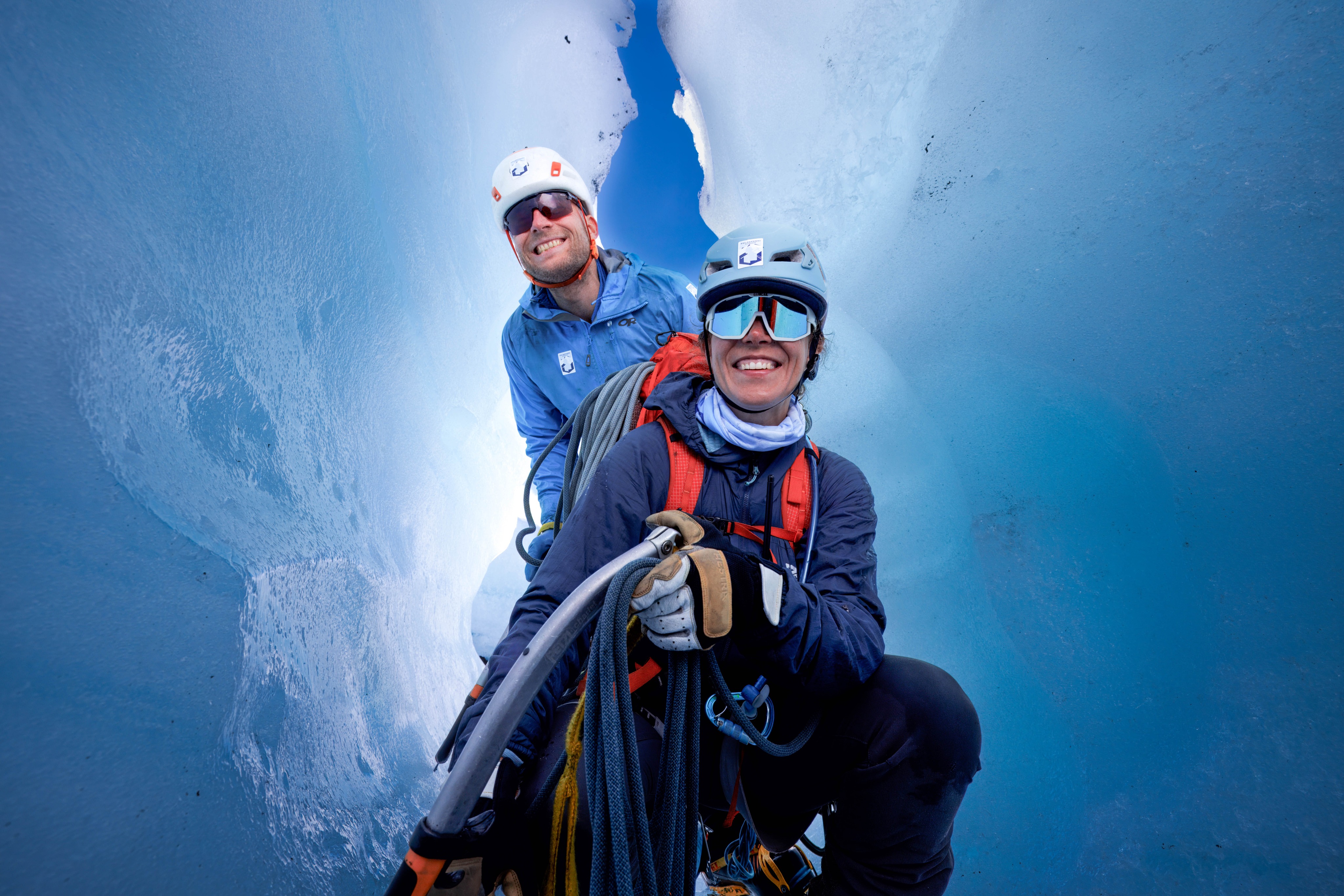🧊 Blue ice, good company, and a perfect late-summer day on Folgefonna. Last week of August, our guide and photographer Roar invited fellow…