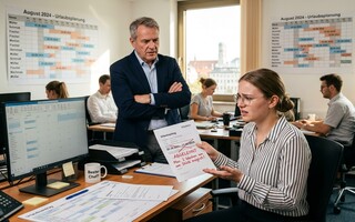 Ein Arbeitgeber lehnt einen Urlaubsanspruch ab