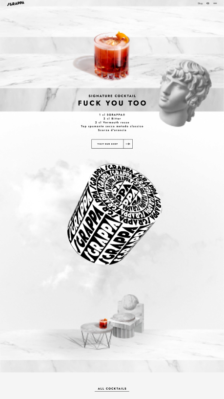 Sgrappa cocktail page