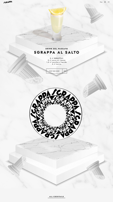 Sgrappa cocktail page