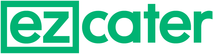 ezCater company logo in green with 'ez' inside a rectangular border and 'cater' next to it.