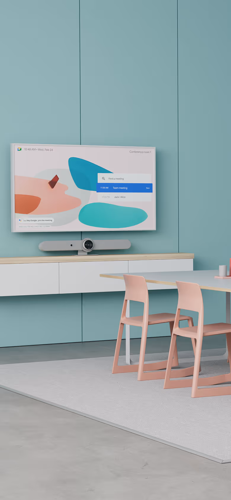 Google Meet Rooms medium room