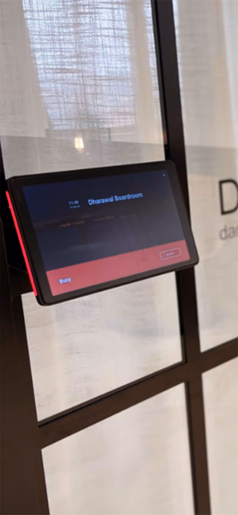 Zoom Room scheduling display using Neat Pad