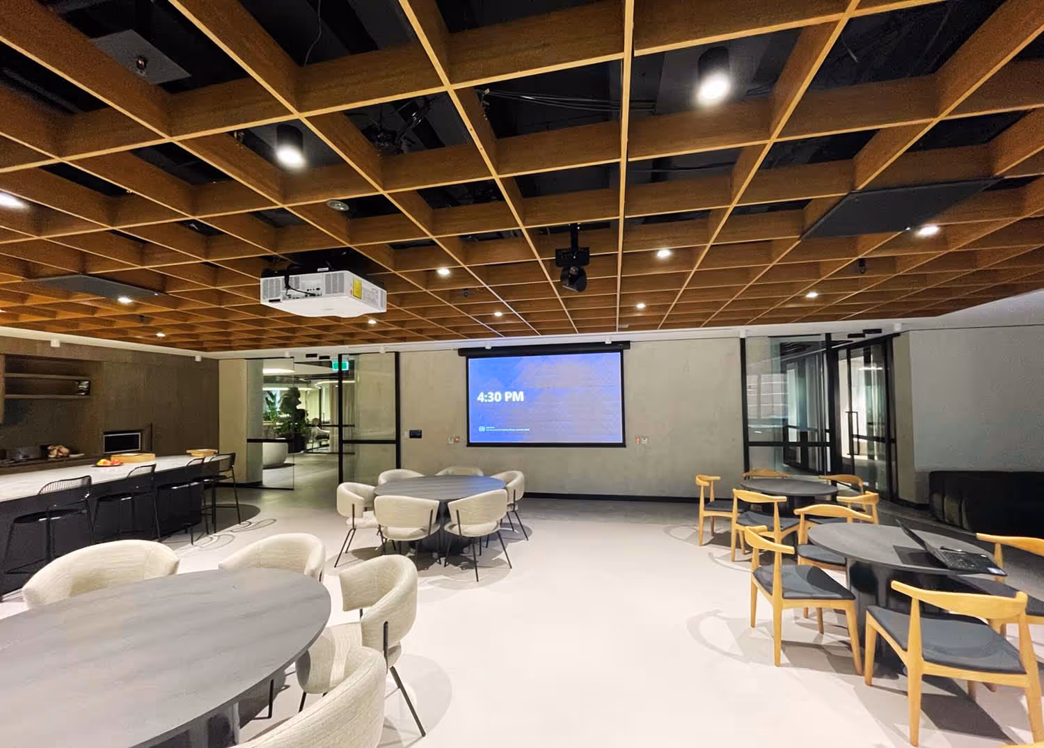 Large training room space
