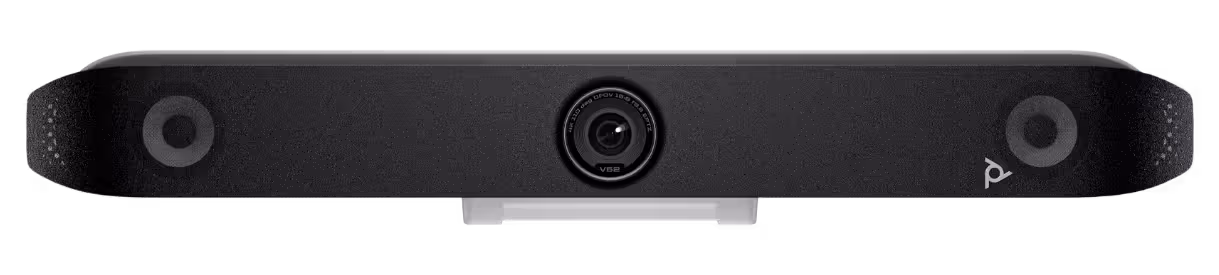 HP Poly Studio V52 USB video bar, front view