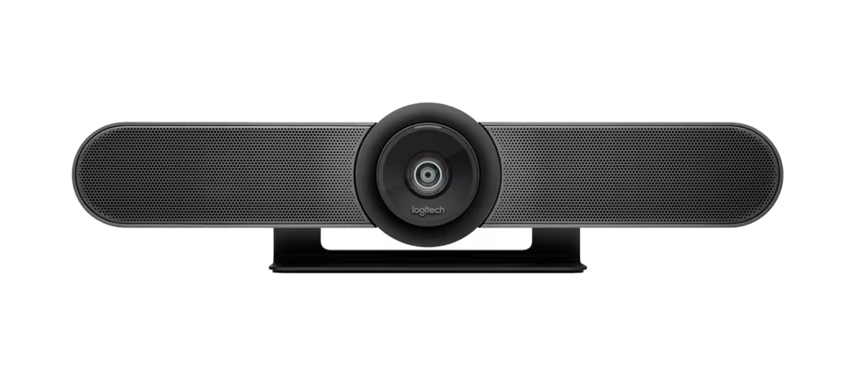 Logitech MeetUp in graphite, front view