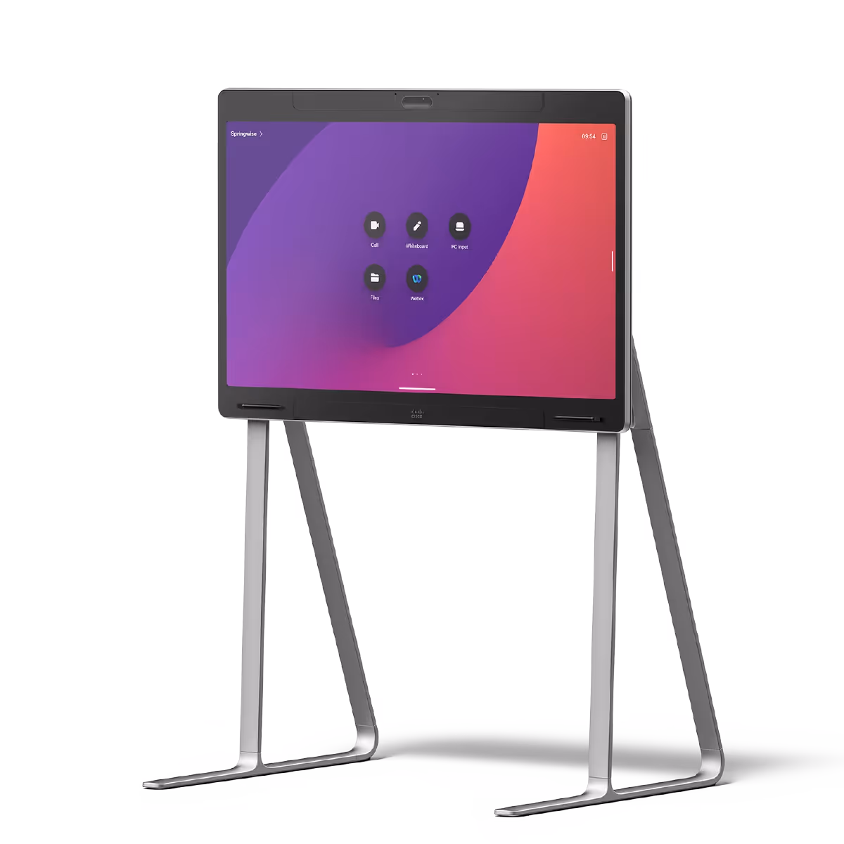 Cisco Board Pro 55 G2 with floor stand