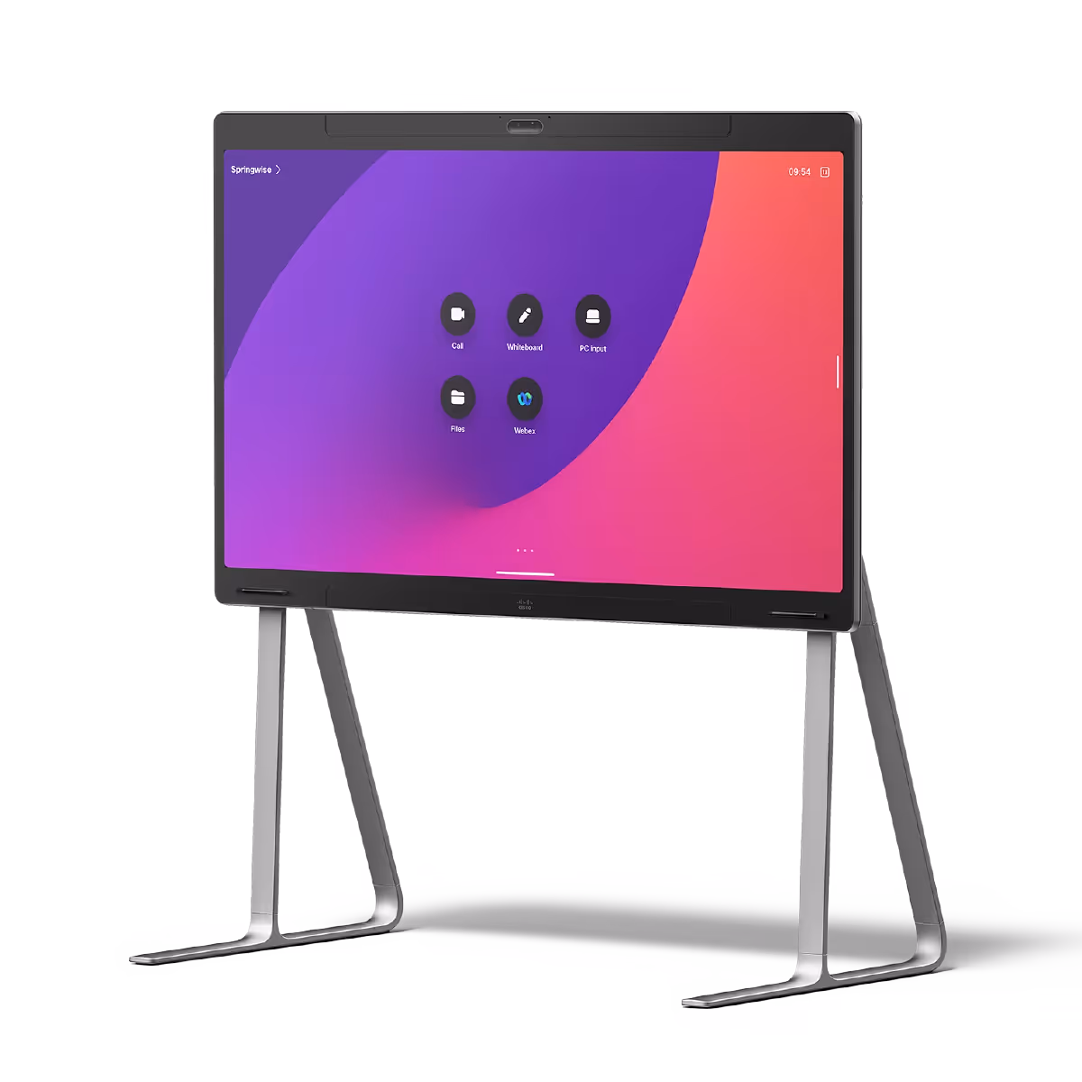 Cisco Board Pro 75 G2 with floor stand