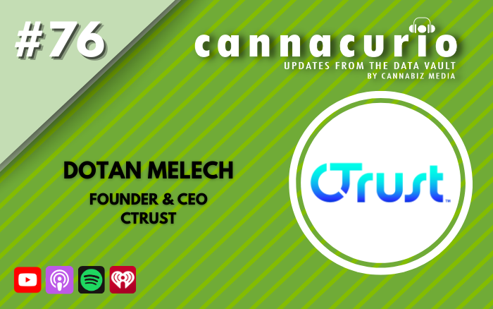 Cannacurio Podcast Episode 76 with Dotan Melech of CTrust