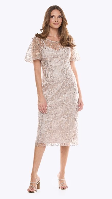 short sequin lace dress