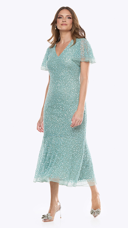 short stretch sequins dress