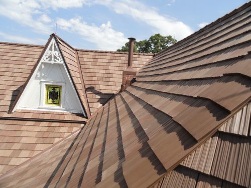Davinci Slate Roofing at Chickasaw White House