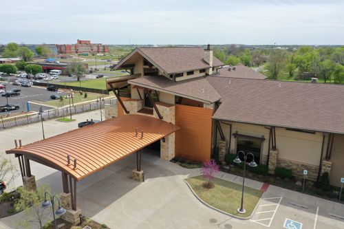 The Toby Keith Foundation Shingles & Standing Seam Metal Roof Work