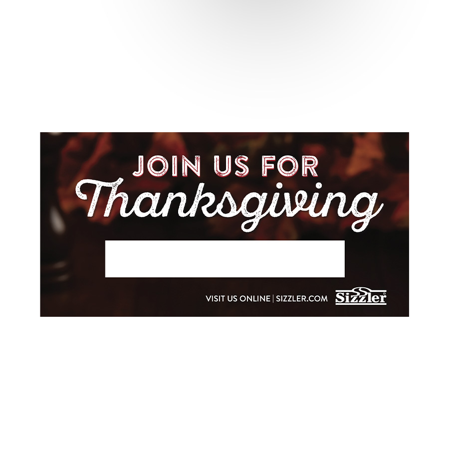 Door Cling - Thanksgiving