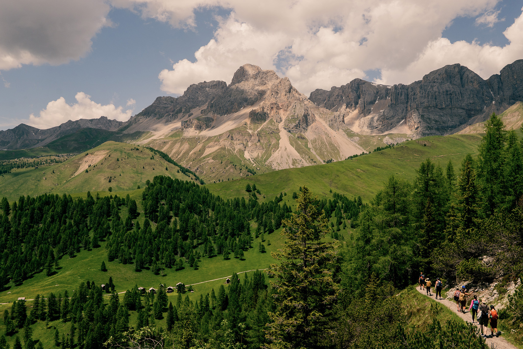 Hiking the dolomites