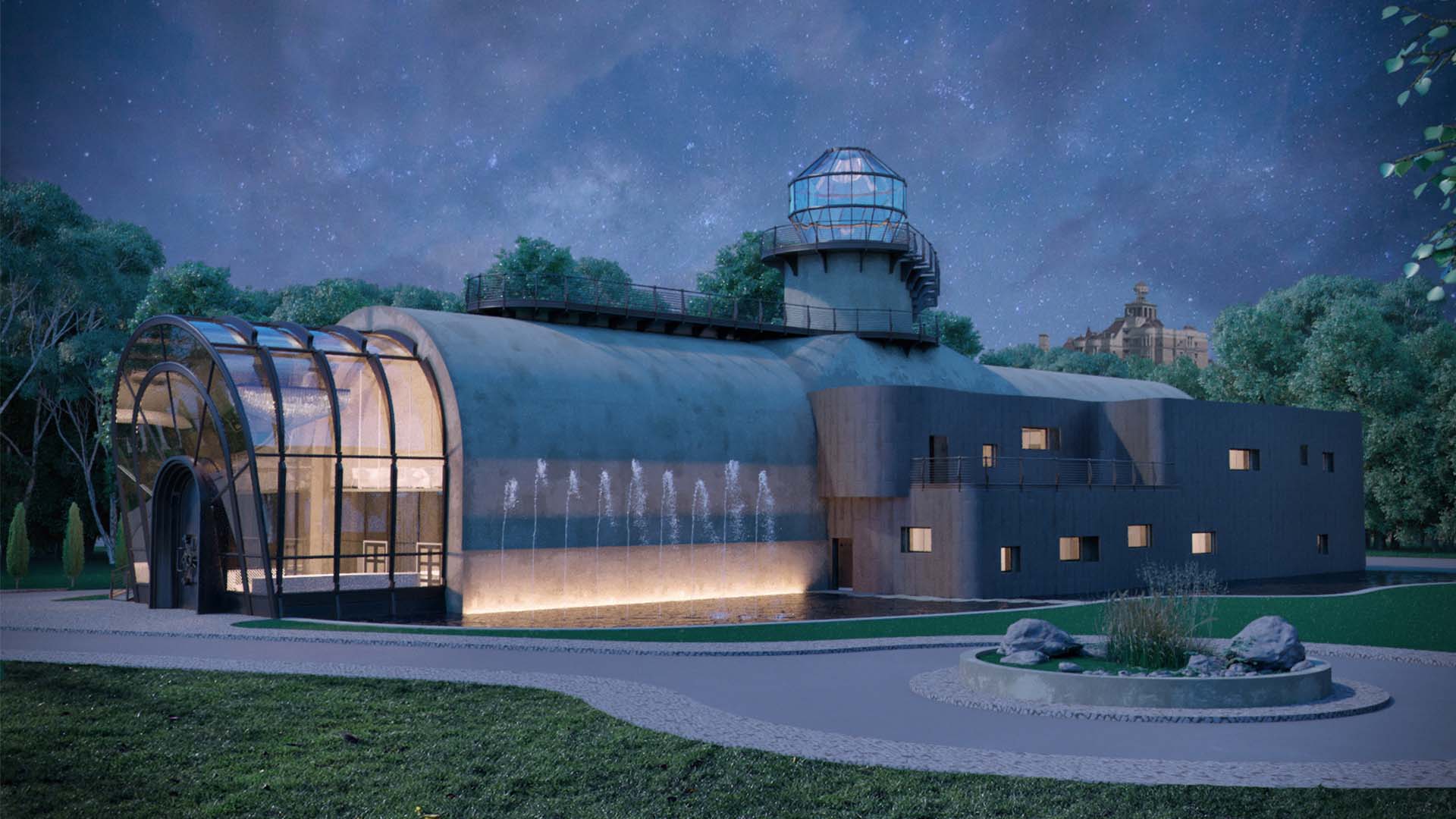 Ревіталізація "Кесону" у парку Наталка Оболонського району. Київ.