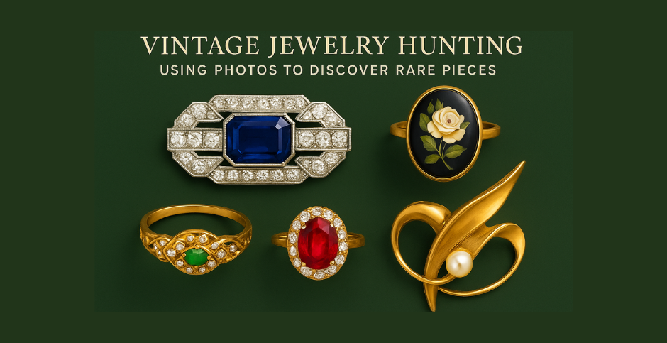 Vintage Jewelry Hunting: Using Photos to Discover Rare Pieces