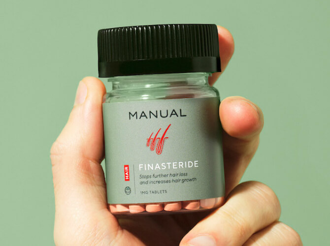 Manual hair loss tablets