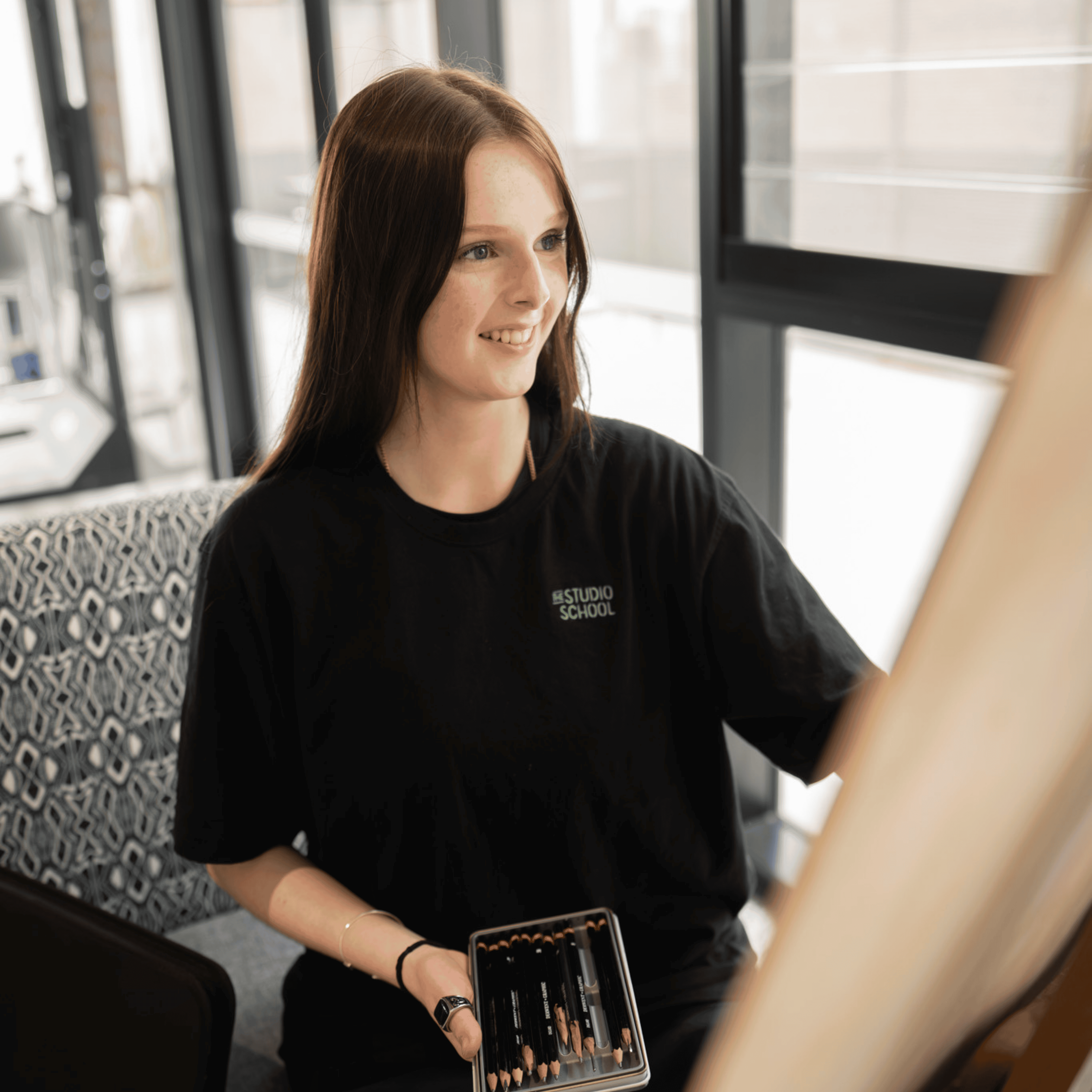 Meet Tilly, A Studio School Student Interested in Art