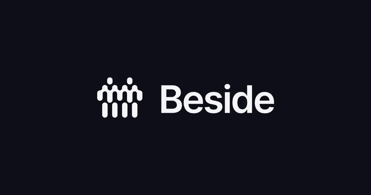 Beside