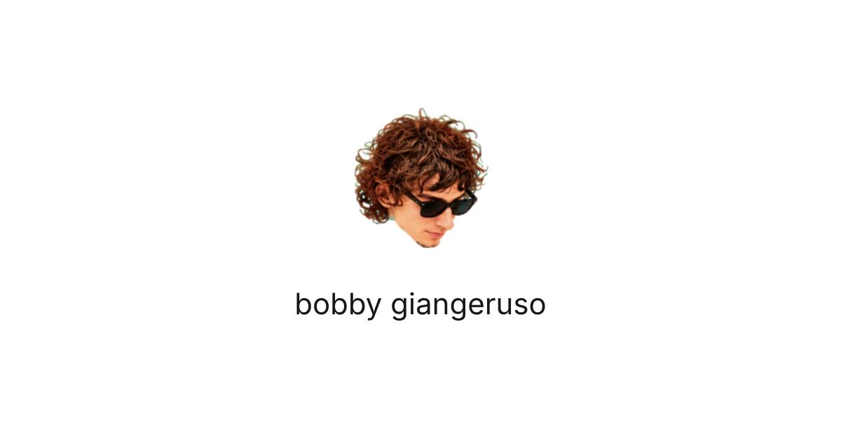 bobby giangeruso