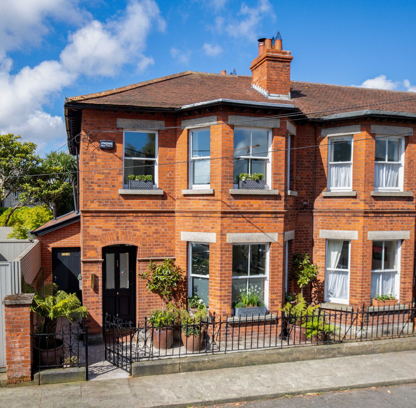 Stylish Sandymount Edwardian with considered interiors and a bath in the garden