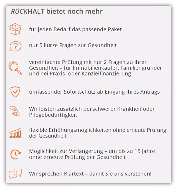 25. Dortmunder Risikolebensversicherung Zusammenfassung