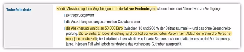Gesundheitsfragen Universa Risikolebensversicherung ohne Gesundheitsfragen