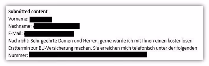 Berufsunfähigkeitsversicherung online abschließen