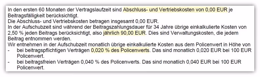Nettopolice ETF-Rentenversicherung
