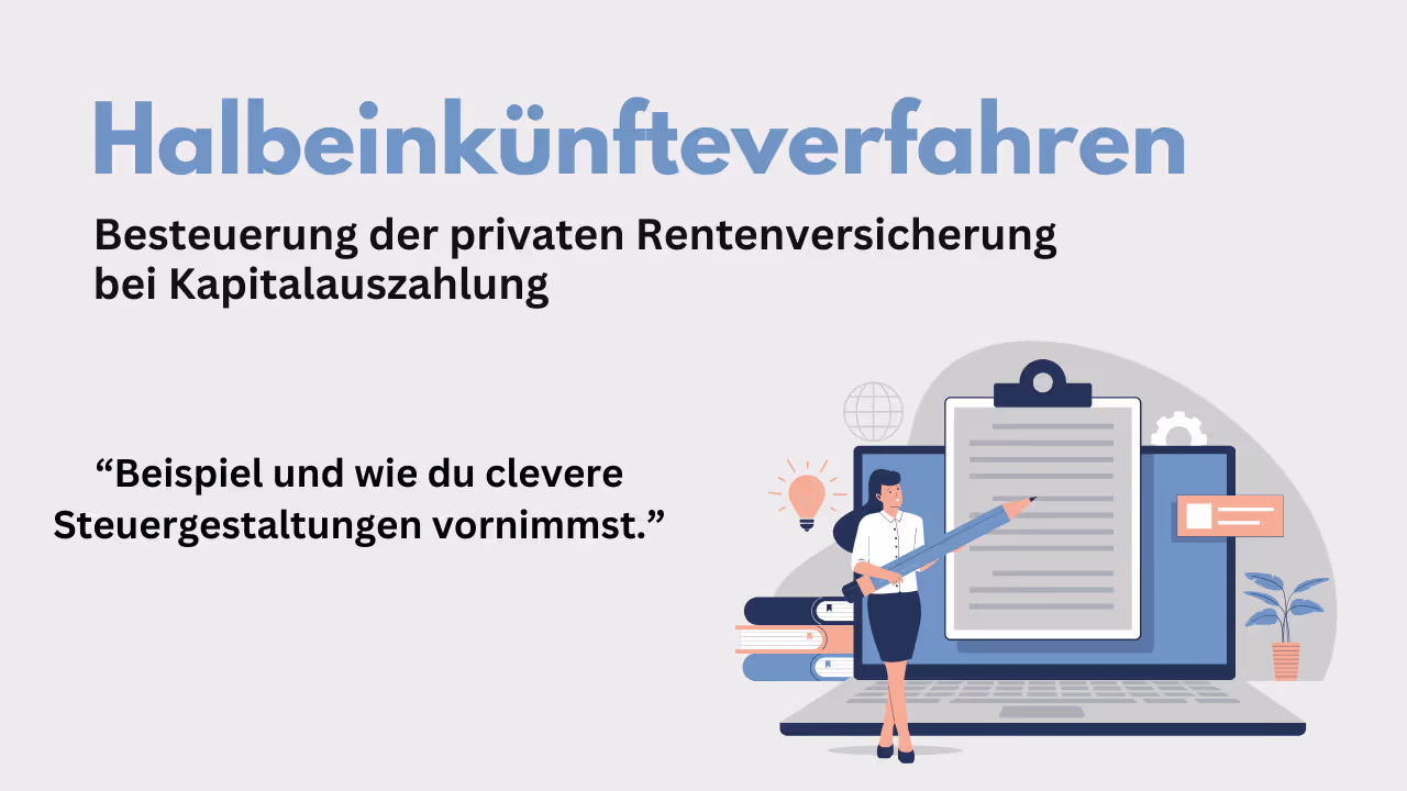 Steuer private Rentenversicherung - Kapitalauszahlung