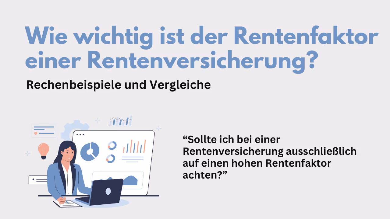 Wie wichtig ist der Rentenfaktor
