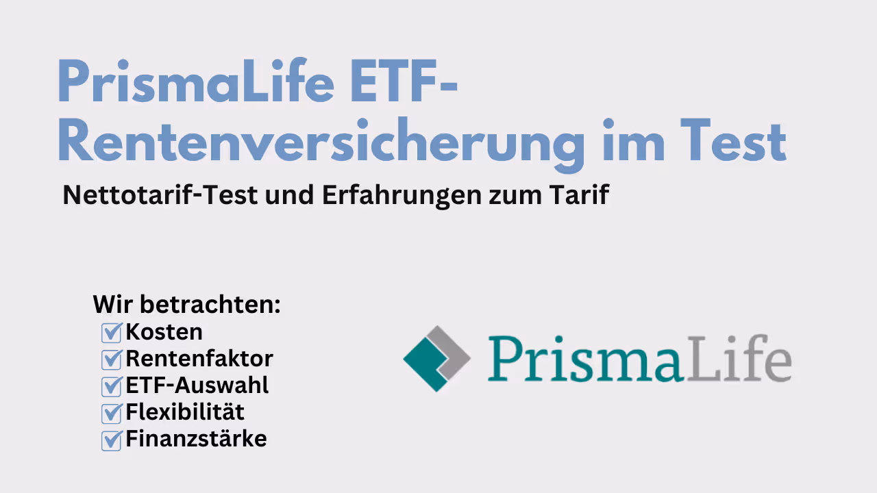 ETF-Rentenversicherung PrismaLife