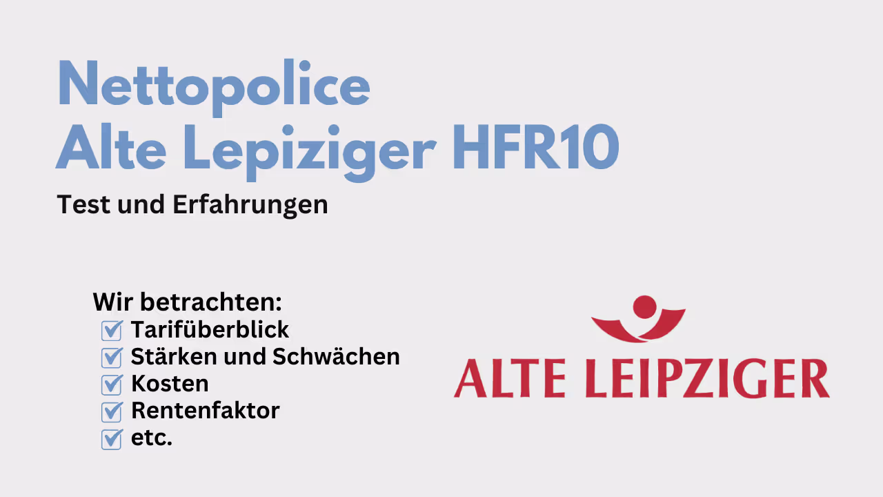 Nettopolice Alte Leipziger